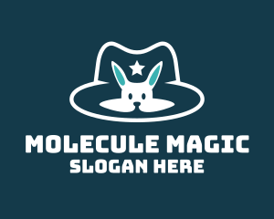 Magic Bunny Hat logo design