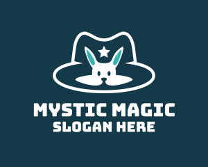 Magic Bunny Hat logo design