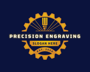 Laser Engraving Machine logo design