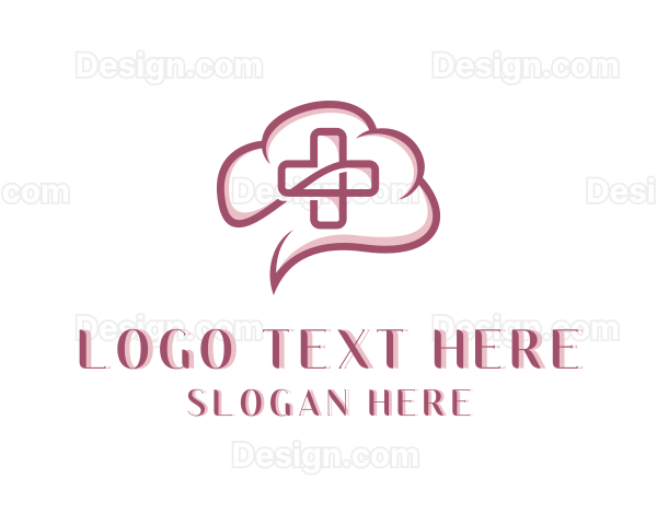 Mental Health Psychologist Therapy Logo