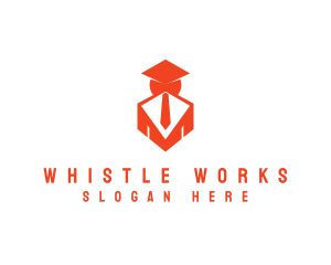 College Graduate Employee logo design