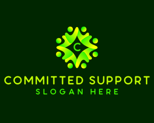 Human Community Group logo design