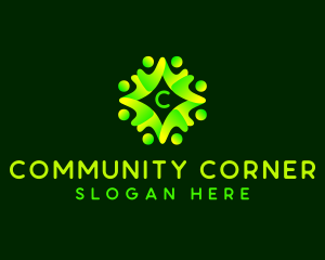 Human Community Group logo design