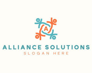 Community People Organization logo design