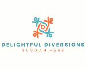 Community People Organization logo design