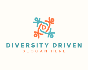 Community People Organization logo design