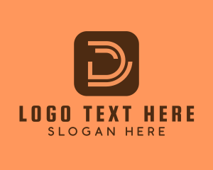 Tech Developer Letter D logo
