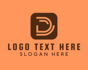 Tech Developer Letter D Logo