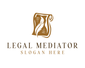 Legal Quill Document logo design