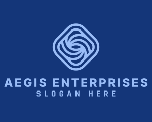 Blue Waves Enterprise logo design