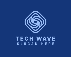 Blue Waves Enterprise logo design