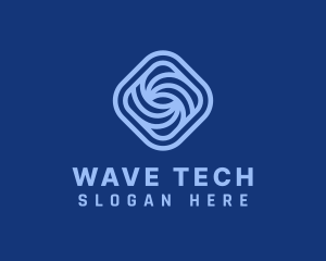 Blue Waves Enterprise logo design