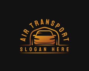 Gold Luxury Vehicle logo design