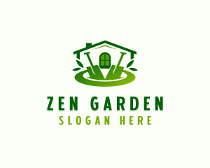 Shovel Garden Landscaping logo design