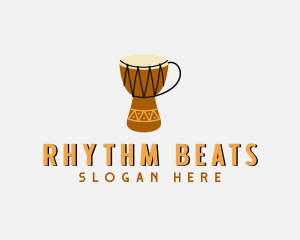 Musical African Drum logo