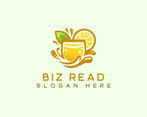 Lemonade Citrus Juice logo design