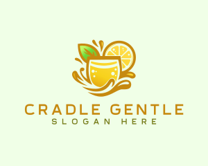 Lemonade Citrus Juice logo design