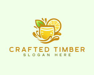 Lemonade Citrus Juice logo design