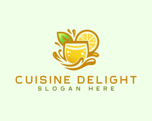 Lemonade Citrus Juice logo design