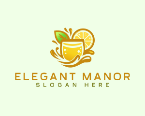 Lemonade Citrus Juice logo design