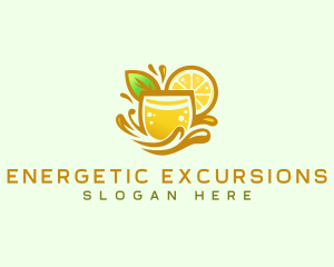 Lemonade Citrus Juice logo design