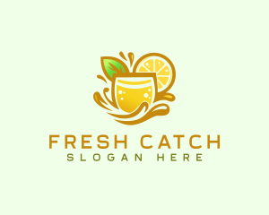 Lemonade Citrus Juice logo design