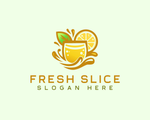 Lemonade Citrus Juice logo design