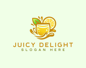 Lemonade Citrus Juice logo design