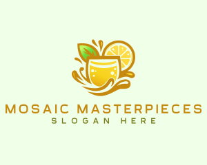 Lemonade Citrus Juice logo design