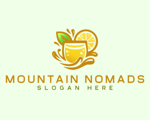 Lemonade Citrus Juice logo design