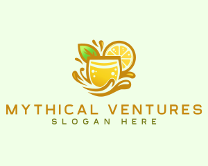 Lemonade Citrus Juice logo design