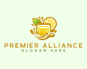 Lemonade Citrus Juice logo design