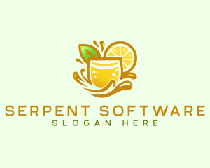 Lemonade Citrus Juice logo design