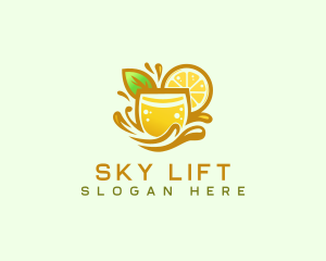 Lemonade Citrus Juice logo design