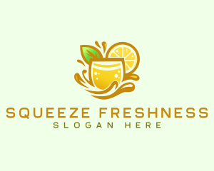 Lemonade Citrus Juice logo design