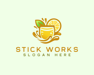 Lemonade Citrus Juice logo design