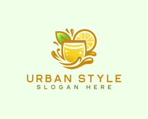 Lemonade Citrus Juice logo design