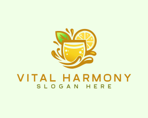 Lemonade Citrus Juice logo design