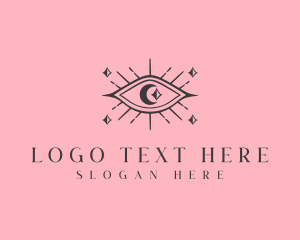 Cosmic Boho Eye Logo