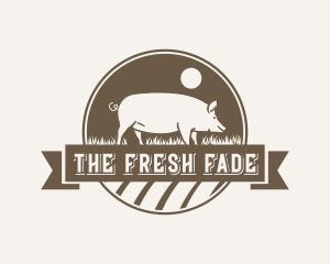 Pig Meat Farm logo design