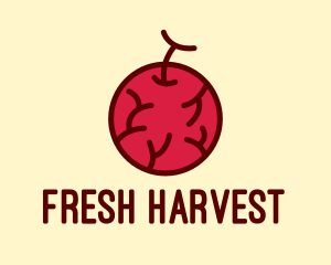 Red Cherry Nerves logo design