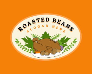 Thanksgiving Roast Chicken logo design