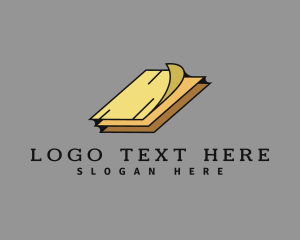 Floor - Yellow Flooring Tile logo design