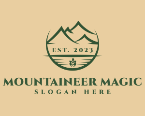 Mountain Forest Camp logo design