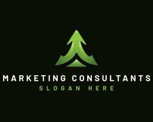 Pyramid Arrow Consulting logo design