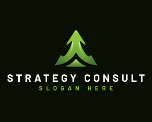 Pyramid Arrow Consulting logo design