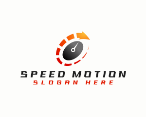 Automotive Speed Meter logo design