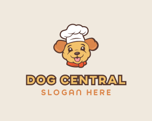 Chef Puppy Dog logo design