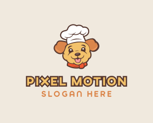 Chef Puppy Dog logo design