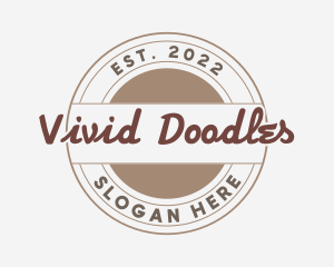 Retro Diner Badge logo design